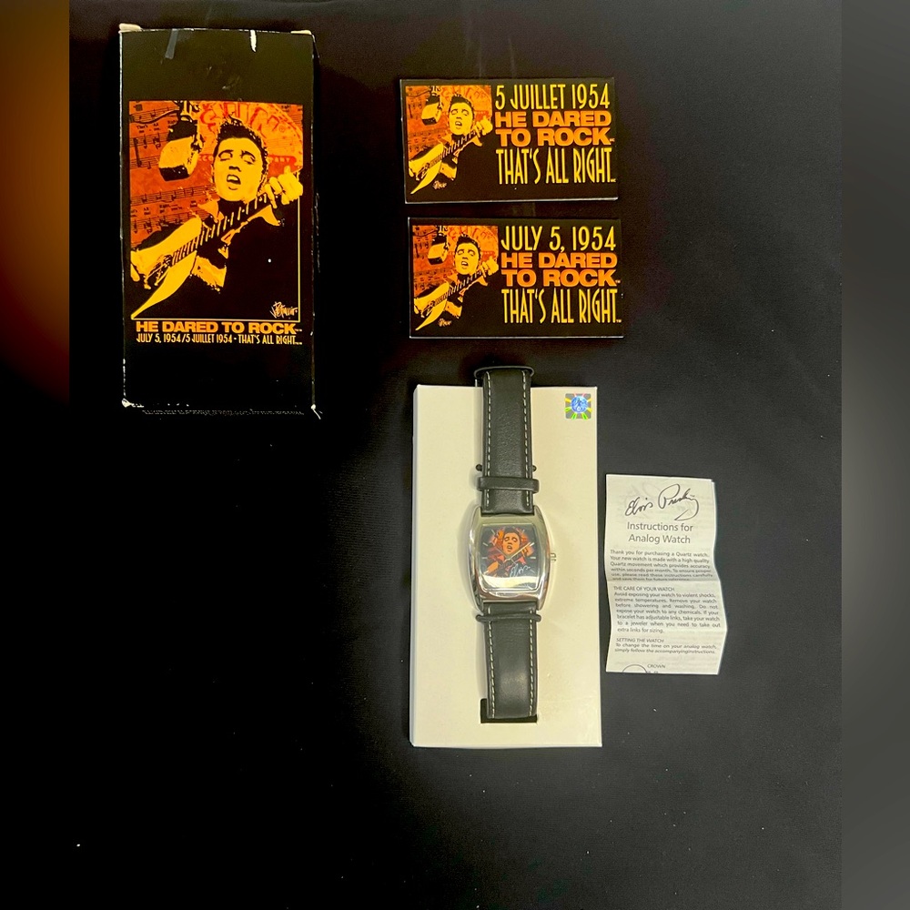 Brand New and Rare!✨Elvis Presley 50th anniversary Collectible Watch🎸